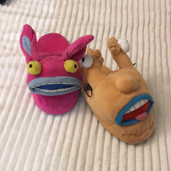 Nickelodeon Shoes - Ahh! Real Monsters slippers.